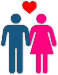 Single Disabled man and woman